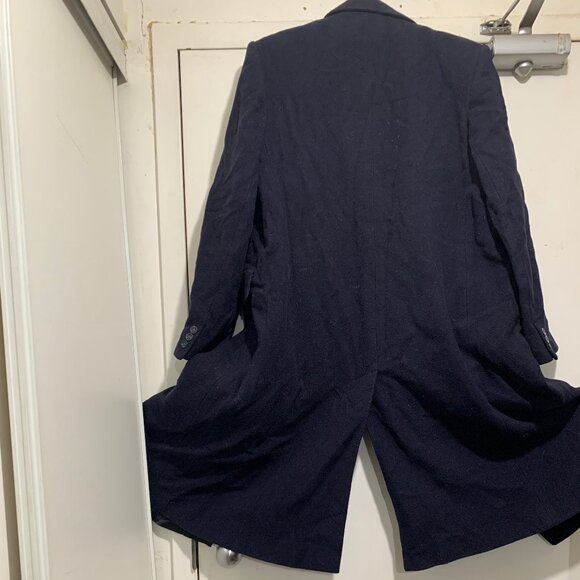 NEW VINTAGE AQUASCUTUM OF LONDON WOOL TRENCH COATS SIZE L - Picture 1 of 16